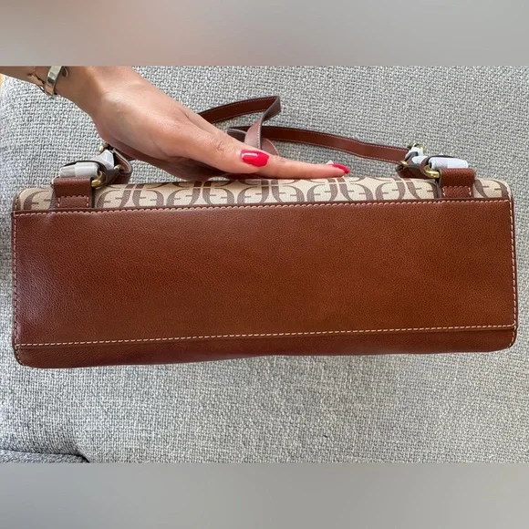 Fossil Elina Convertible Backpack Beige/Brown SHB2976268 brand new with tag - Picture 12 of 16